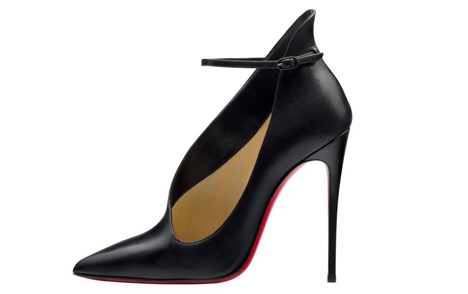 Christian Louboutin Vampydoly 120mm Shiny Calf Black