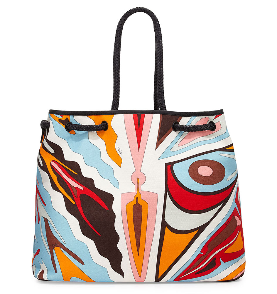 Emilio-Pucci-Printed-Linen-Beach-Bag