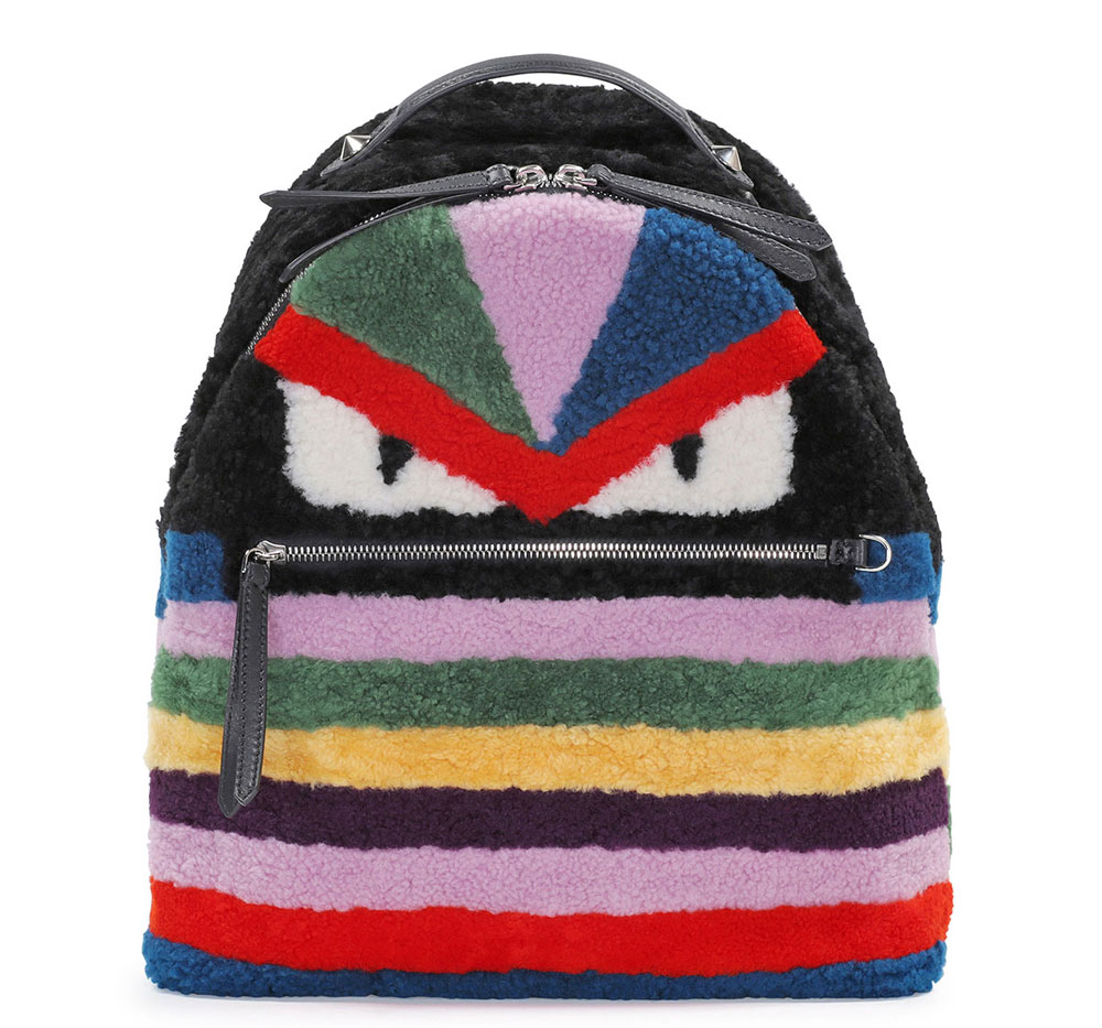 Fendi-Shearling-Monster-Backpack