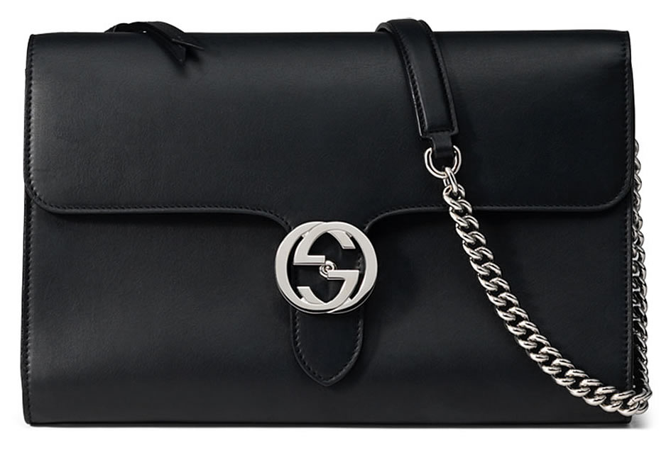 Gucci Interlocking Bag Black