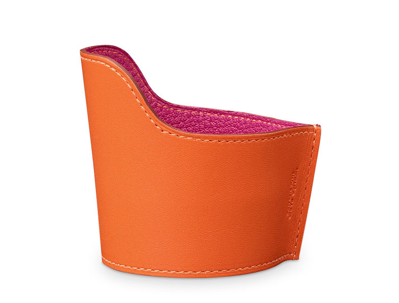 Hermes-Leather-Cup-Holder