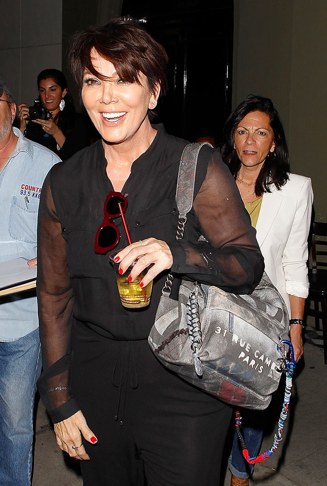 Kris-Jenner-Chanel-Graffiti-Backpack