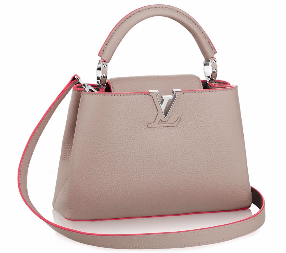 Louis Vuitton Capucines BB blush and pink