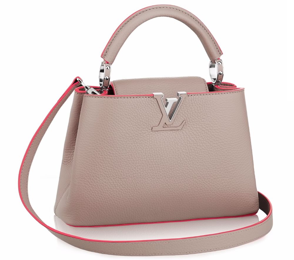 Louis Vuitton Capucines with Contrasting Details - PurseBlog