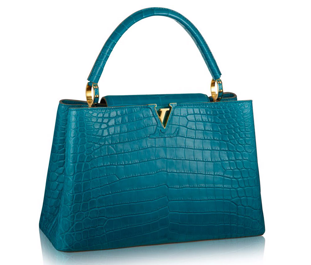 Louis Vuitton. Mini Python Capucines Bag. Auction