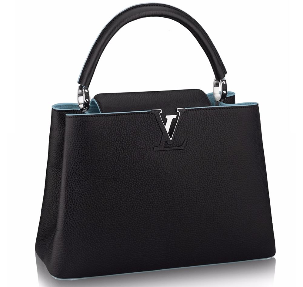 Louis Vuitton Capucines with Contrasting Details PurseBlog