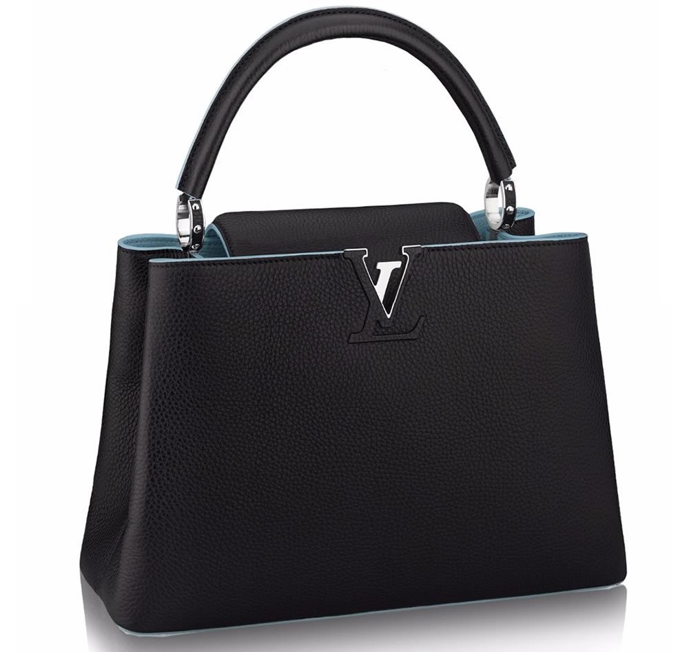 Louis Vuitton Capucines with Contrasting Details - PurseBlog