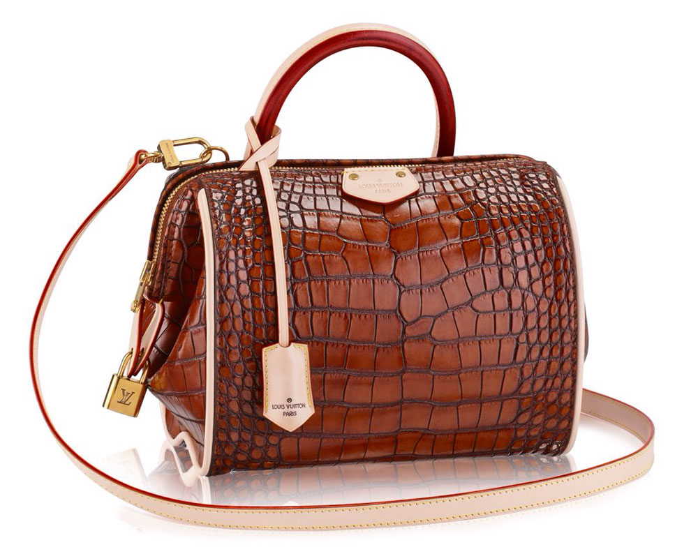 Louis Vuitton's $55k alligator skin City Steamer bag to rival