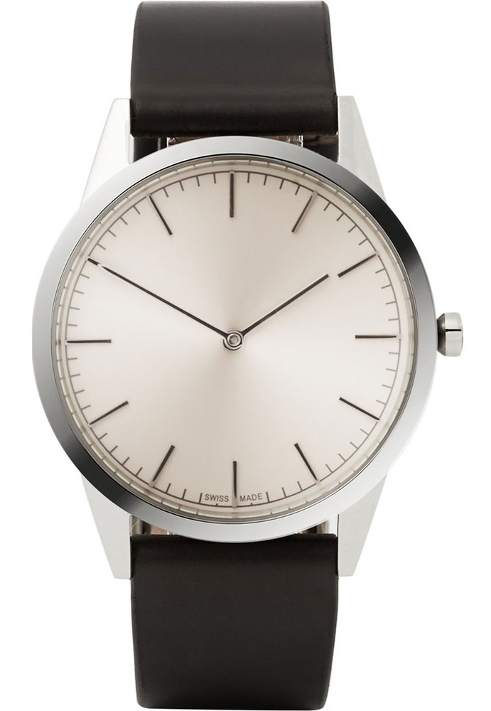 Uniform-Wares-C35-Polished-Stainless-Steel-Watch