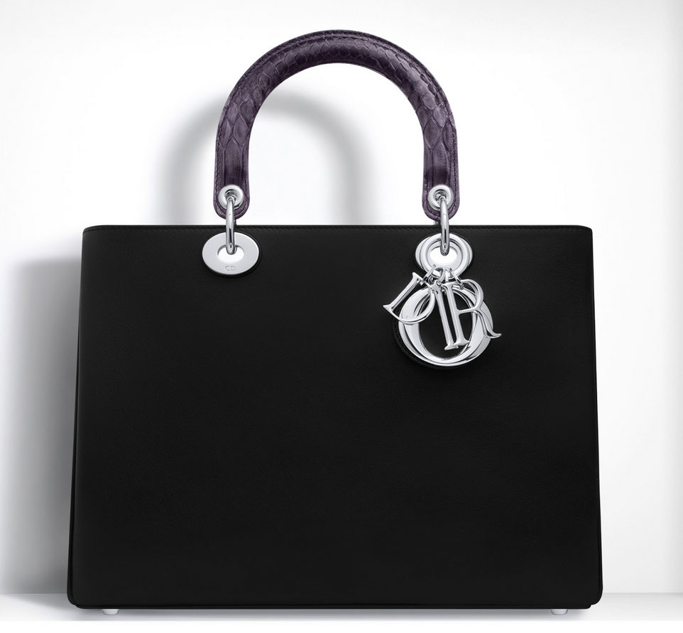 Dior-Diorissimo-Bag-Python-Handles