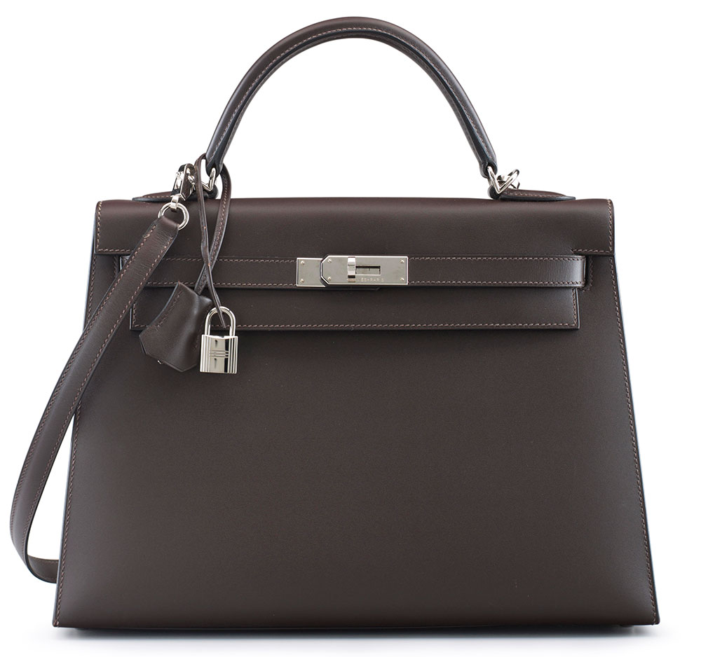 Hermes-Kelly-Chocolate-32cm