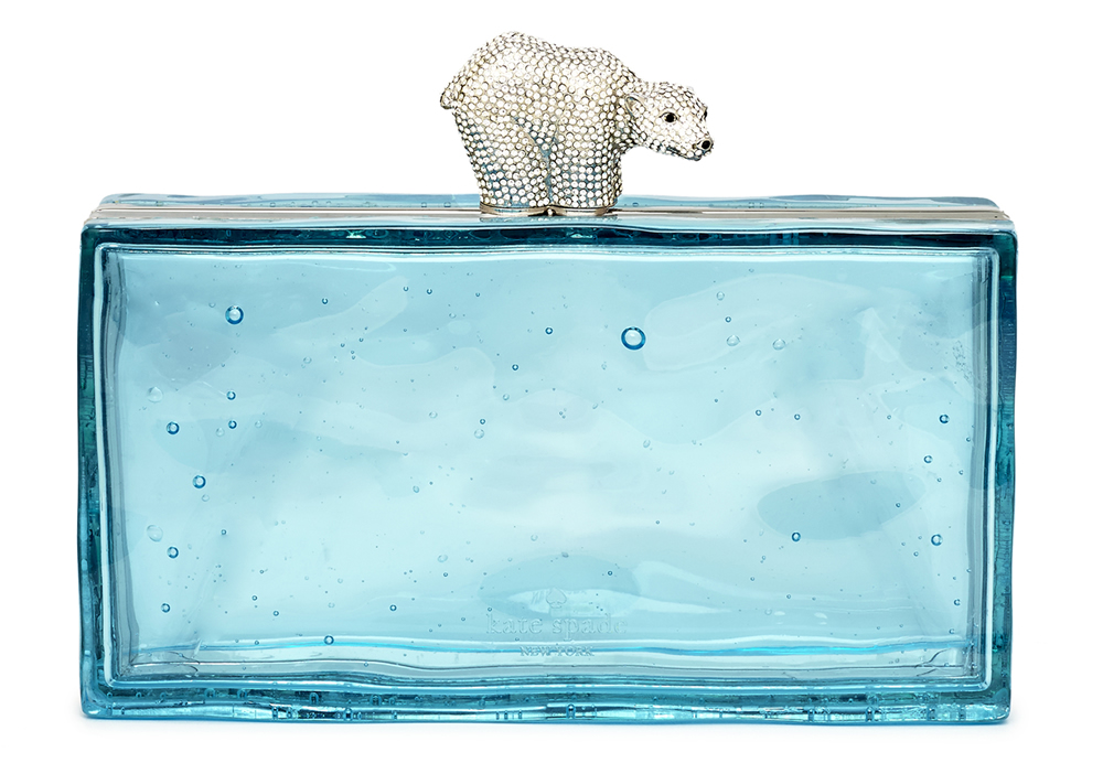 Kate Spade Polar Bear Ice Clutch