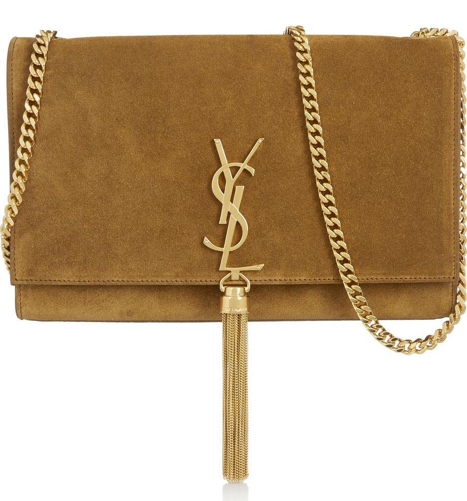 Saint-Laurent-Monogramme-Medium-Suede-Shoulder-Bag