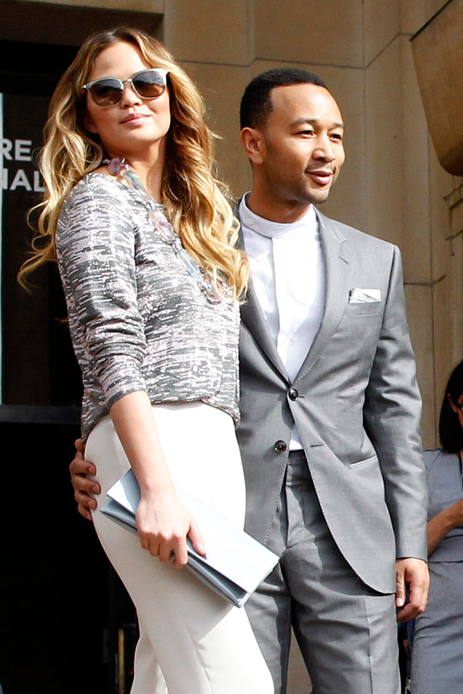 Chrissy-Teigen-Armani-Clutch