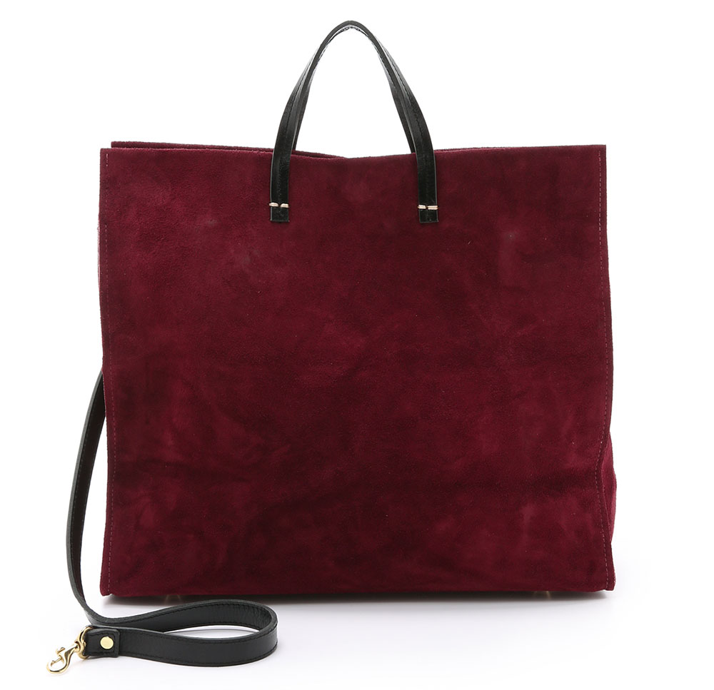 Clare-V-Suede-Simple-Tote