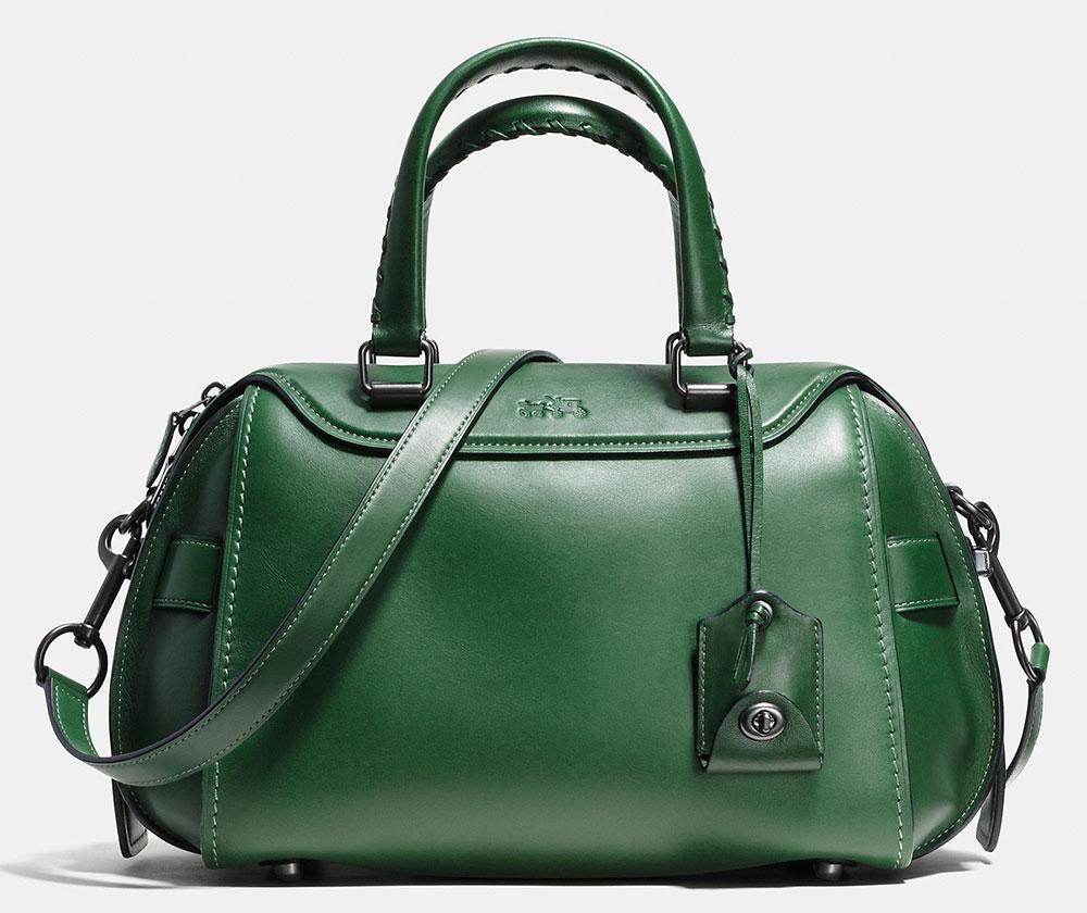 Coach-Ace-Satchel-Green