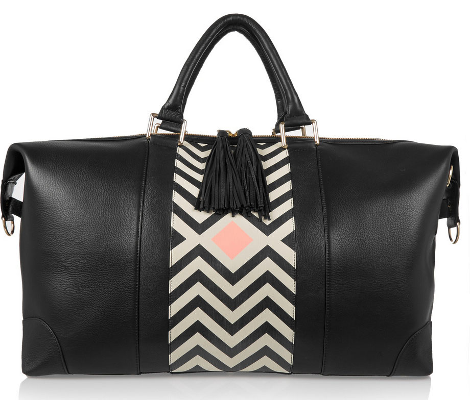 Eddie-Harrop-Chevron-Weekender-Bag