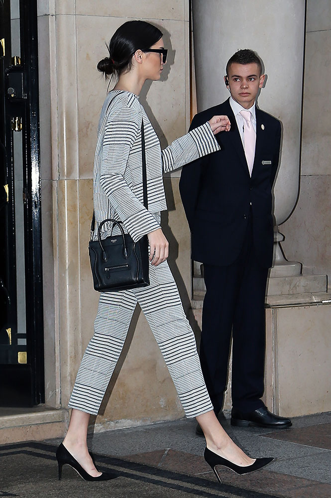 Kendall Jenner Loves Her Celine Nano Luggage Totes More Than I Love Anything I Own PurseBlog