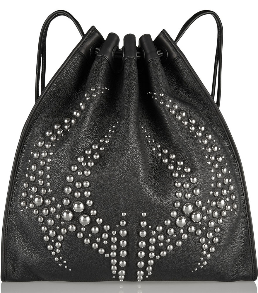 Alexander-Wang-Studded-Drawstring-Backpack