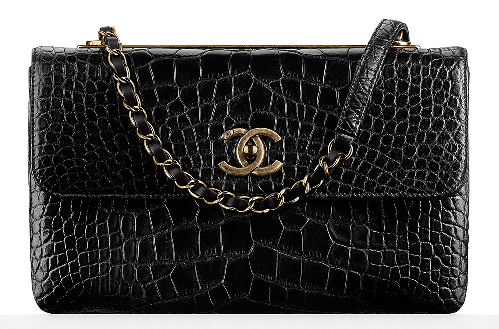 Chanel-Alligator-Flap-Bag