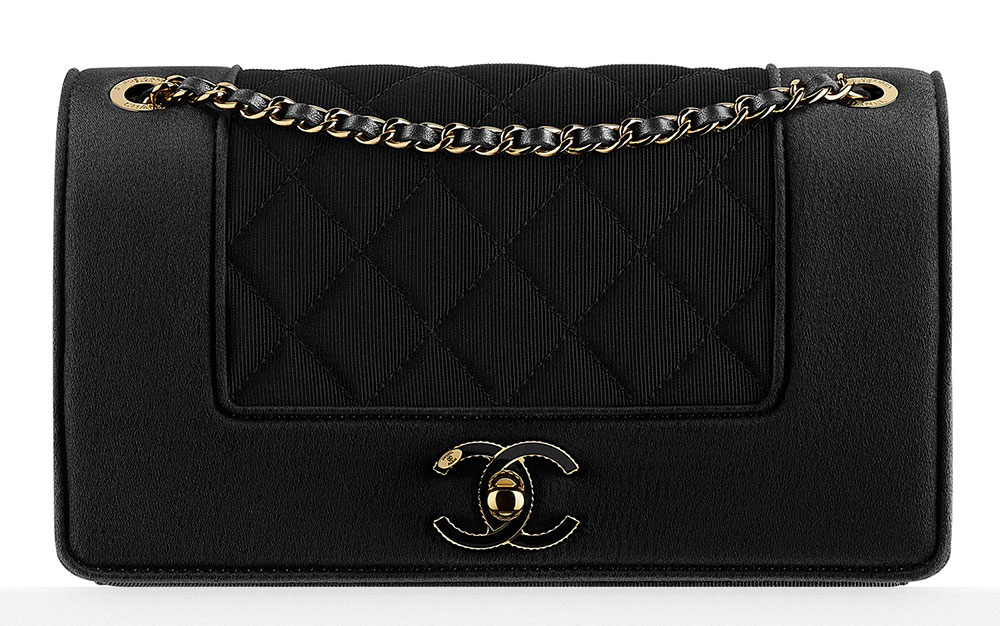 Chanel-Grosgrain-and-Satin-Flap-Bag-2500