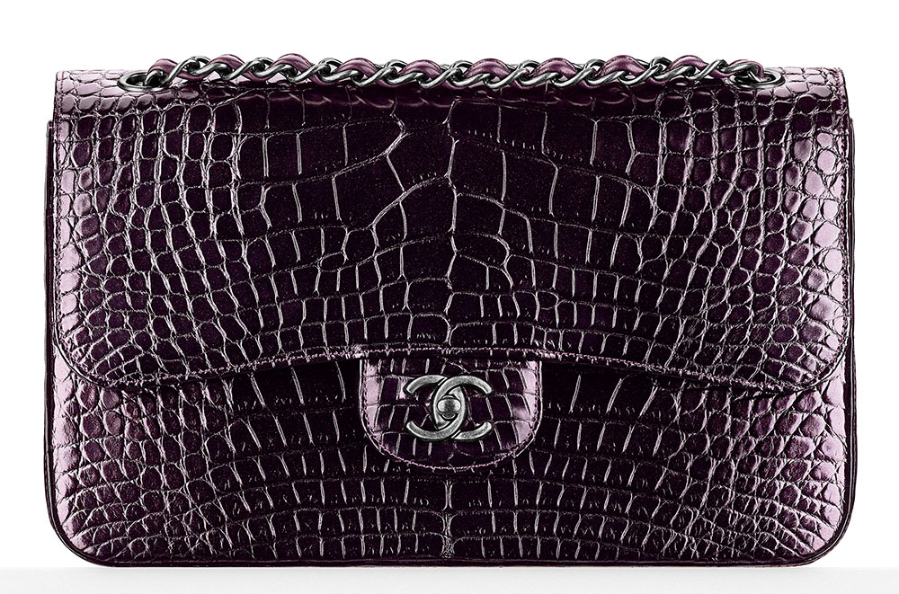 Chanel-Large-Alligator-Flap-Bag
