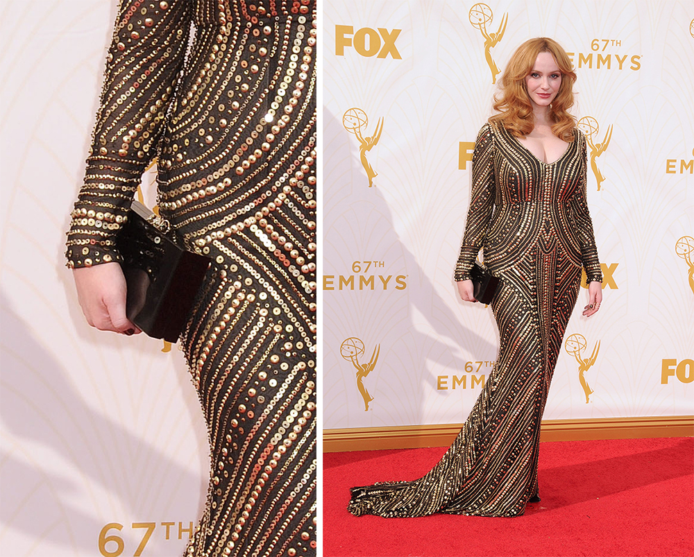 Christina-Hendricks-Charlotte-Olympia-Pandora-Clutch