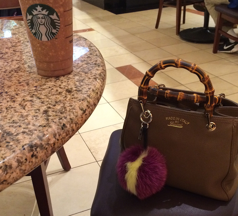 Gucci-Bamboo-Bag-and-Starbucks