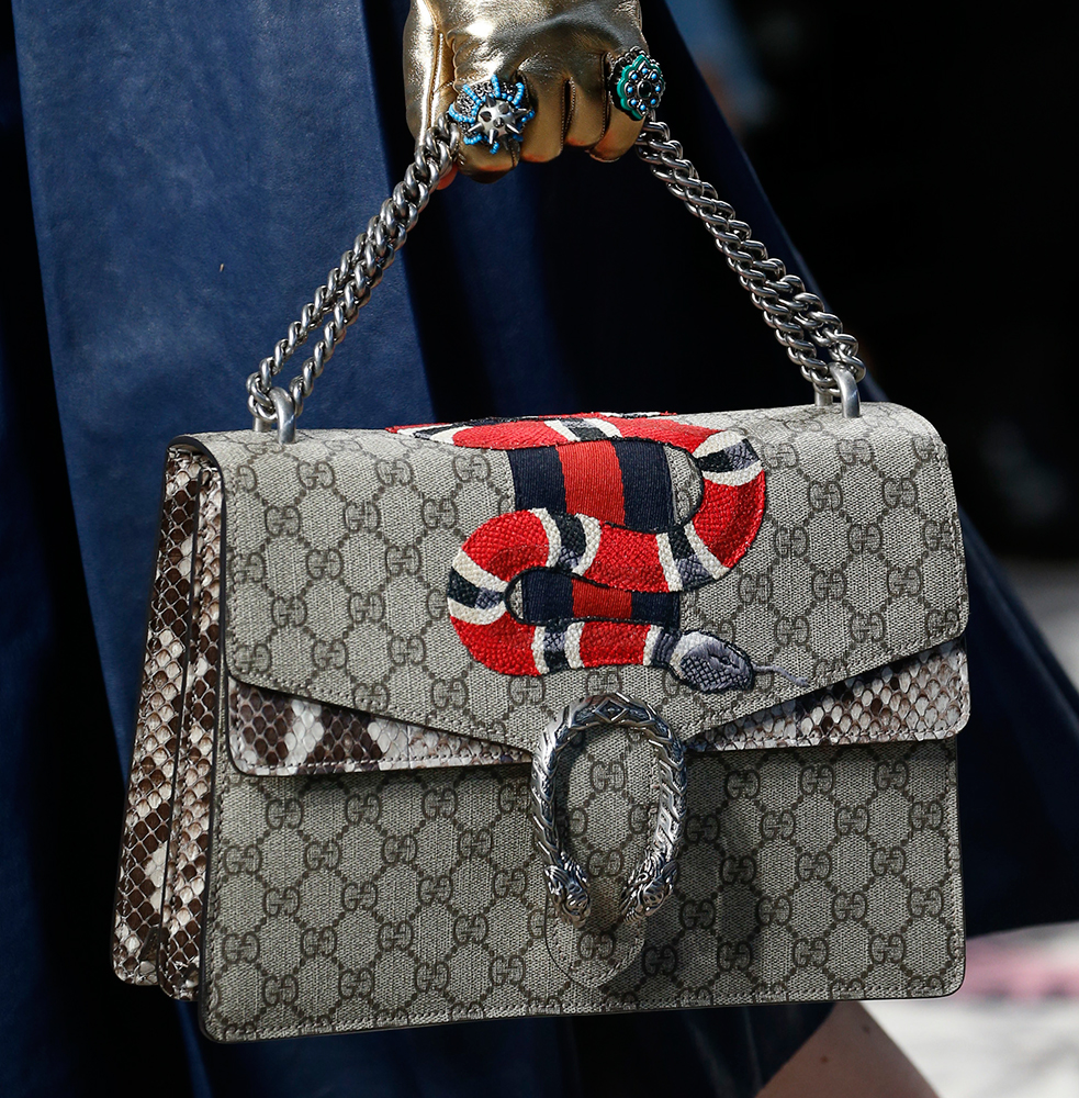 Gucci Gets Detailed for Its Spring 2016 Runway Bags - PurseBlog
