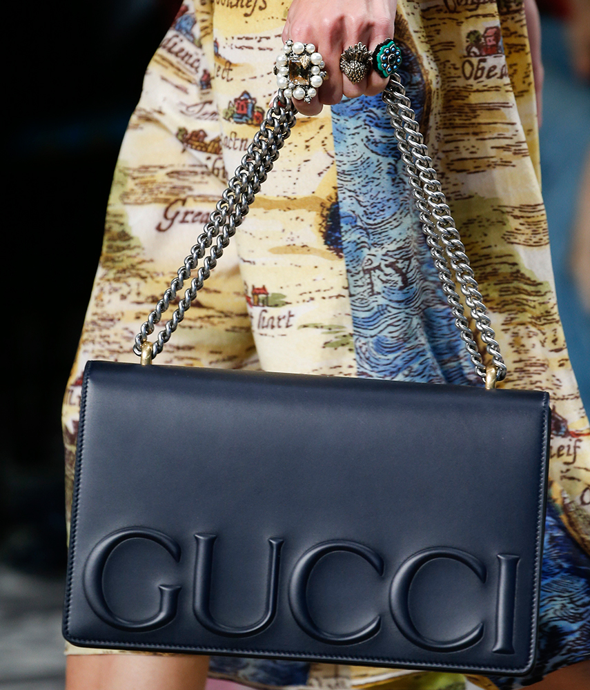 Gucci Gets Detailed for Its Spring 2016 Runway Bags - PurseBlog