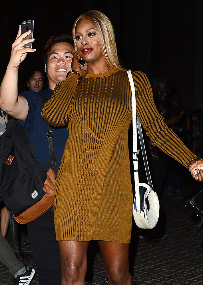 Laverne-Cox-Opening-Ceremony-Shoulder-Bag