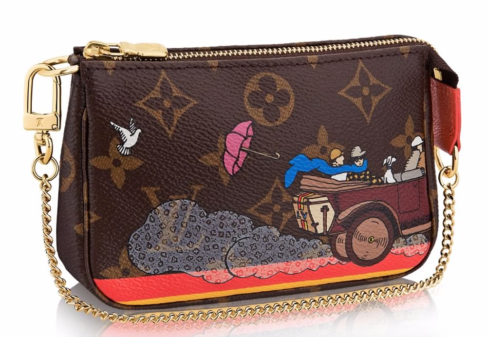 Louis Vuitton Limited Edition Christmas Animation Mini Pochette Accessories