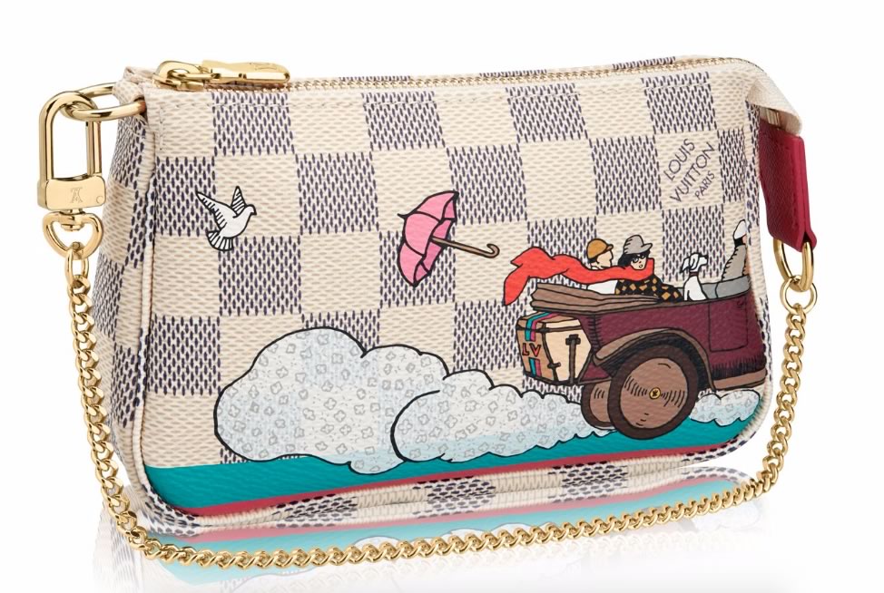 Louis Vuitton Limited Edition Christmas Animation Mini Pochette Accessories