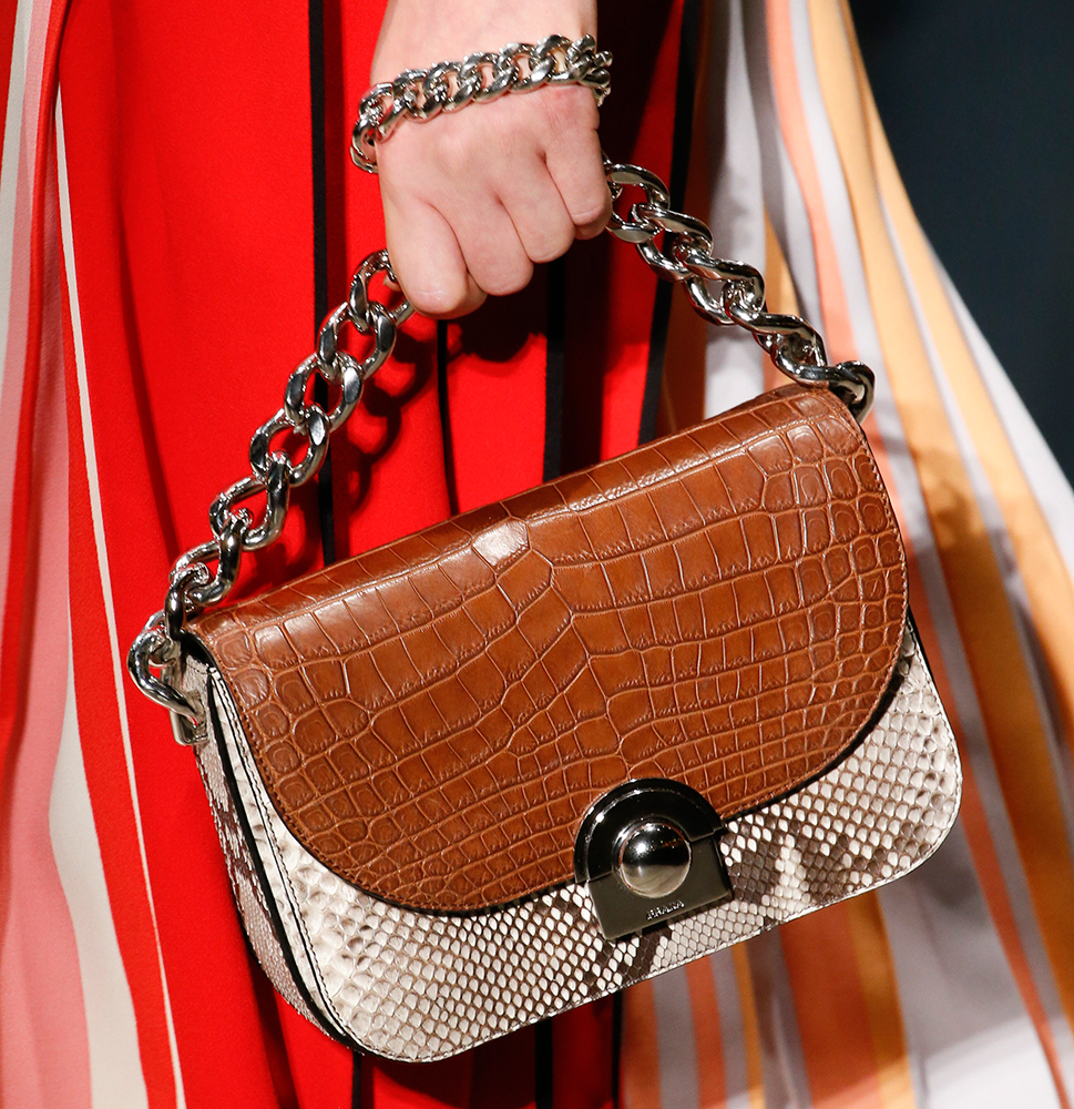 Prada Maintains a Strong Trajectory with Its Spring 2016 Runway Bags