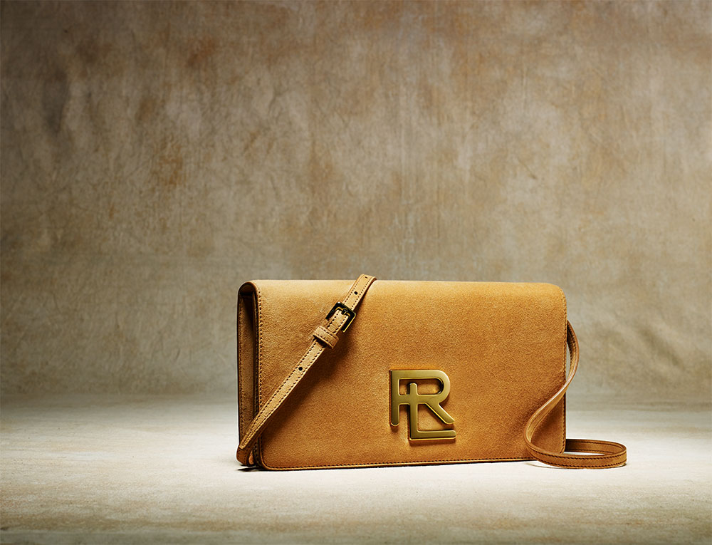 Ralph Lauren RL Clutch in Caramel, $1,200