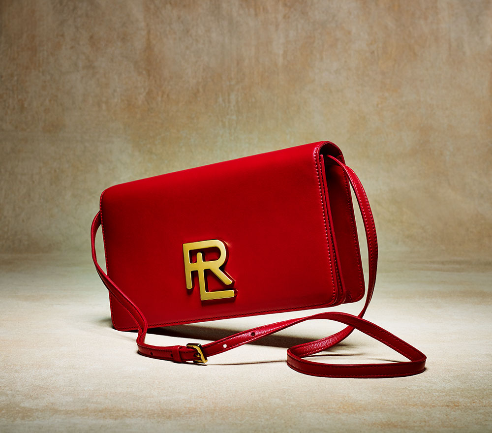 Ralph Lauren RL Clutch in Red, $1,200