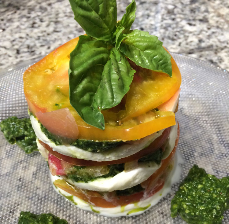 Tomato-Mozzarella-Stack