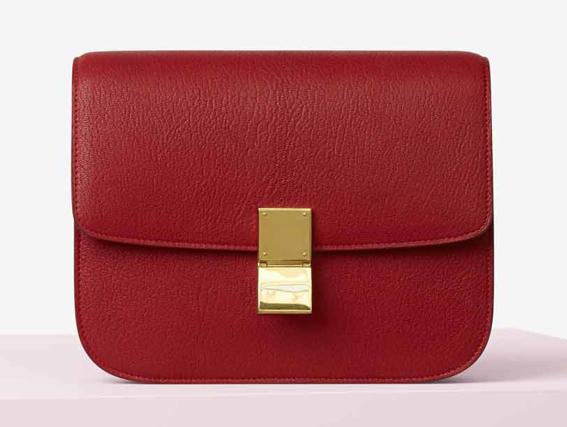 Celine-Classic-Box-Bag-Red