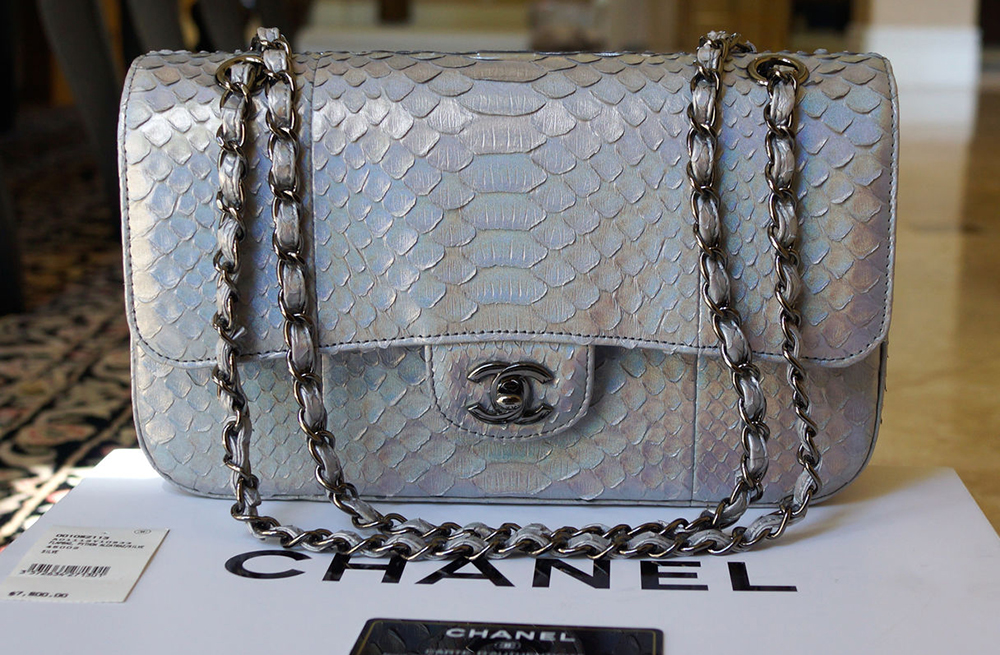 Chanel-Python-Classic-Flap-Bag
