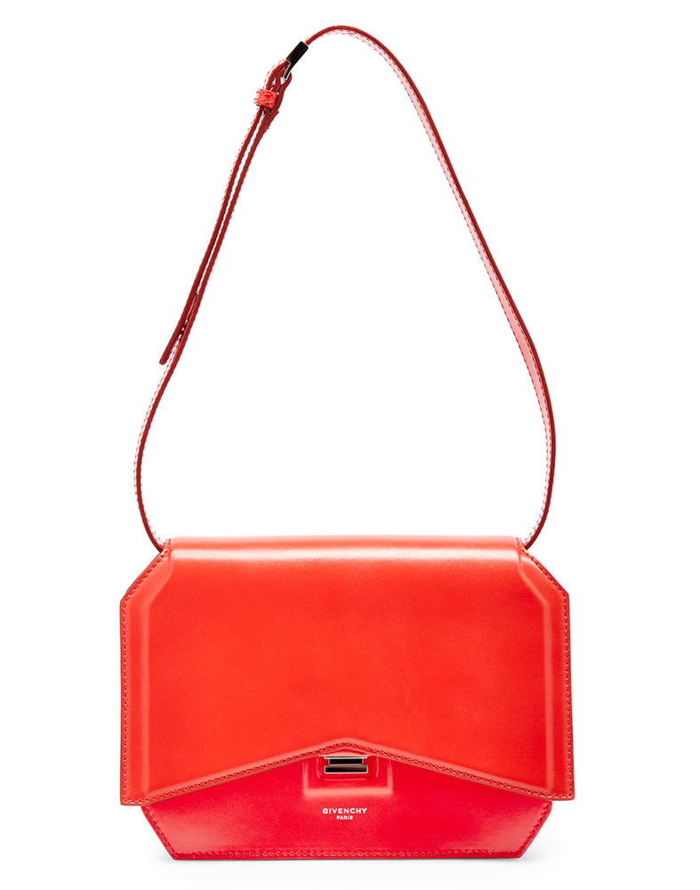 Givenchy-Bow-Cut-New-Line-Flap-Bag-Red
