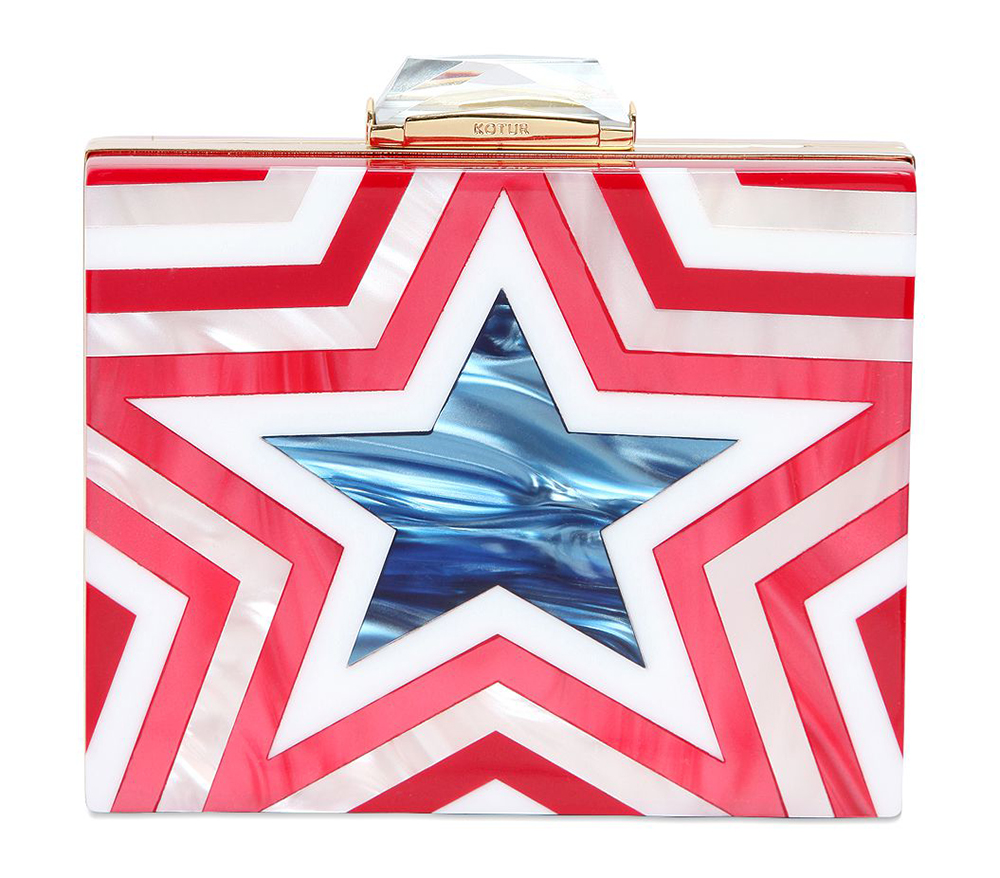 Kotur-Taylor-Star-Perspex-Clutch