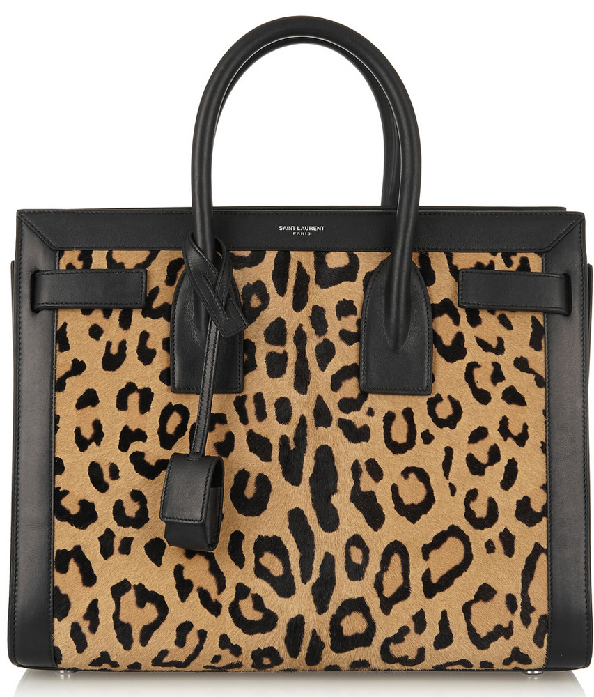 Saint-Laurent-Leopard-Sac-de-Jour-Bag