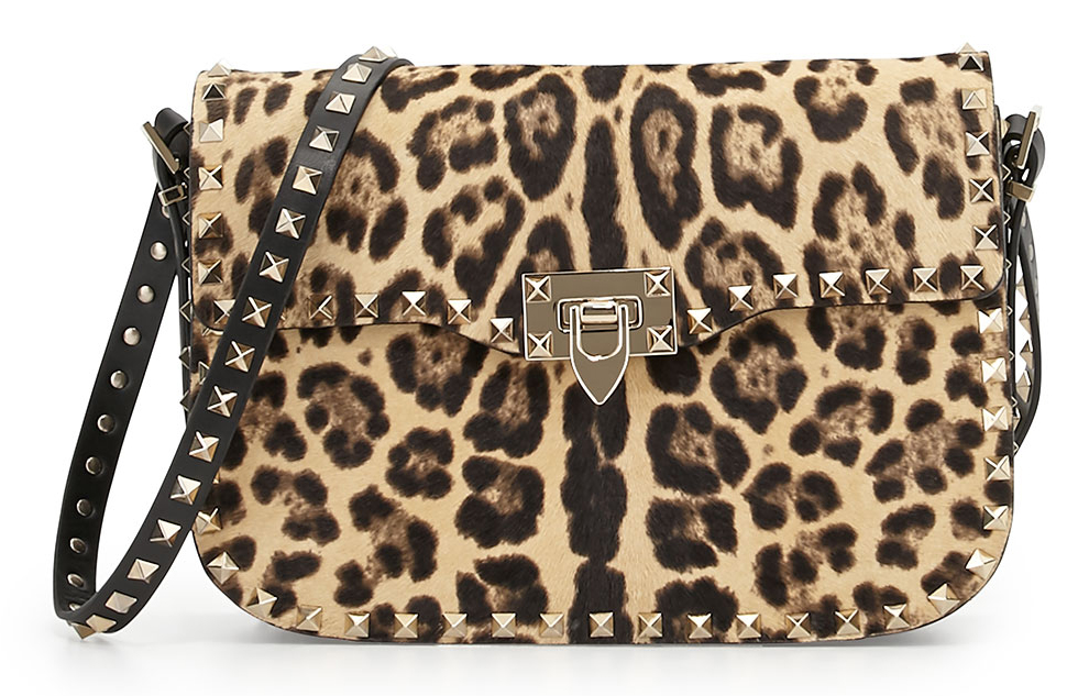 Valentino-Leopard-Rockstud-Calf-Hair-Bag