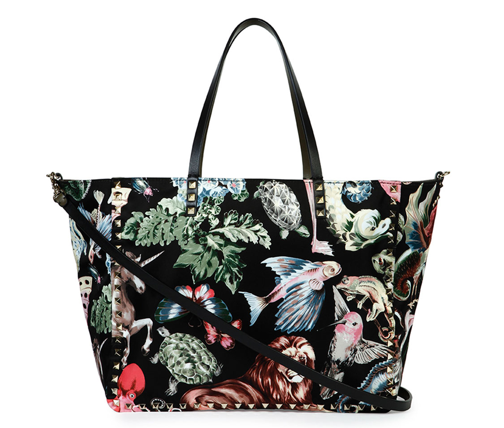 Valentino-Rockstud-Animalia-Reversible-Tote