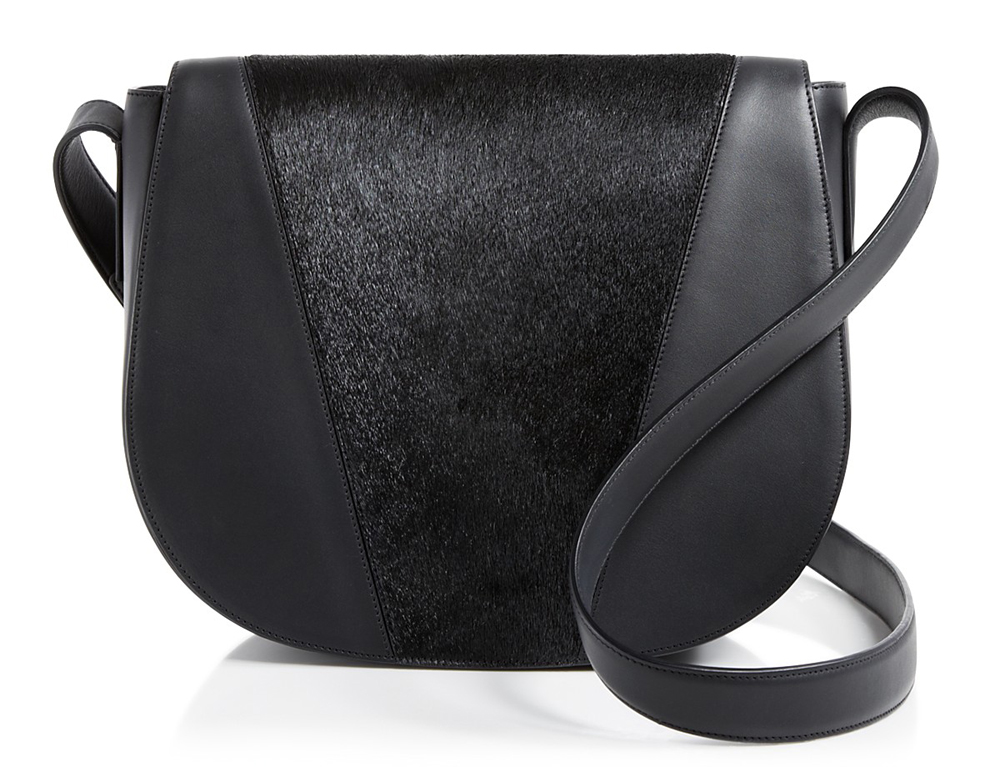 Vince-Modern-V-Calf-Hair-Suede-Bag