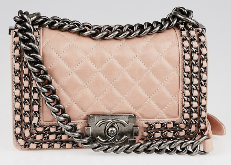 Chain Chain-Trim Boy Bag, $4,900 via Yoogi's Closet