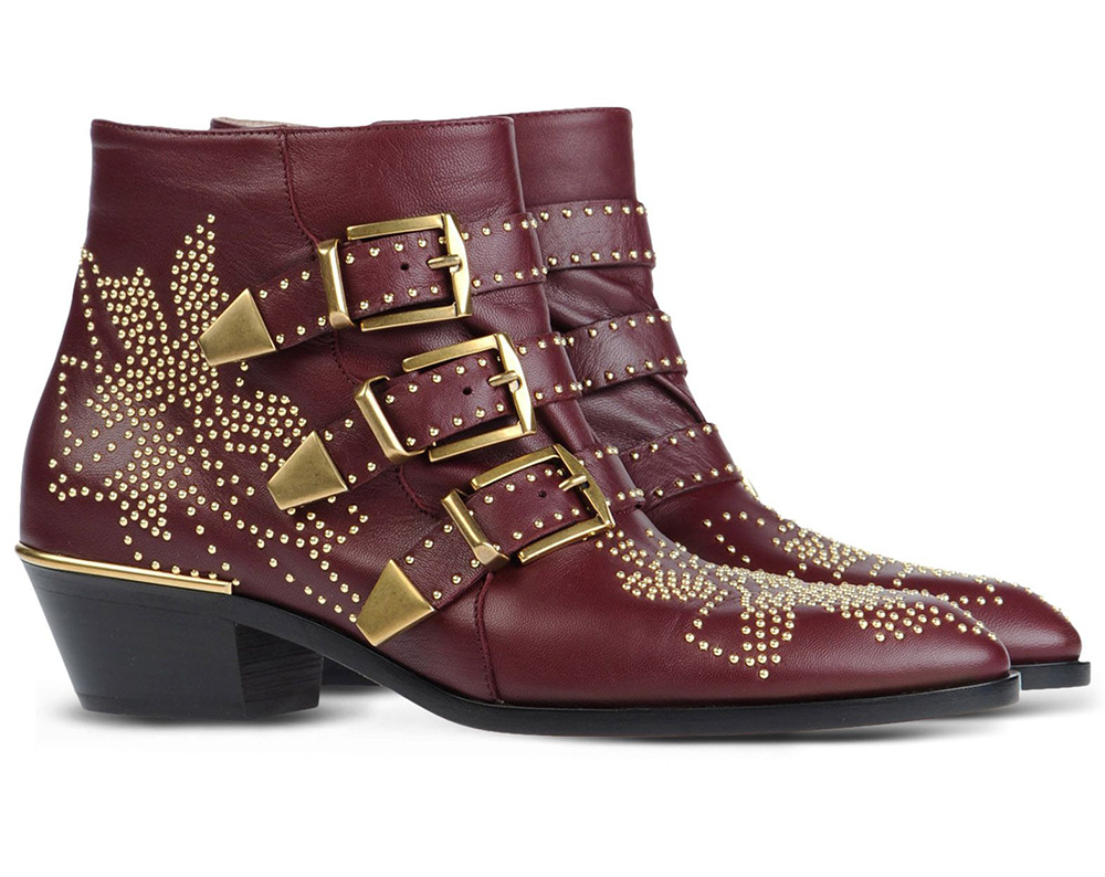 Chloé Studded Suzanna Boots