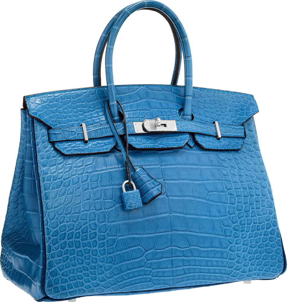 Hermès 35cm Special Order Matte Alligator Birkin, Bidding Starts at $25,000 via Heritage Auctions