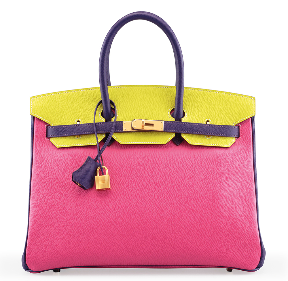 Hermes-Birkin-Special-Order-Horseshoe-Rose-Shocking-Crocus-Lime-Epsom-35cm