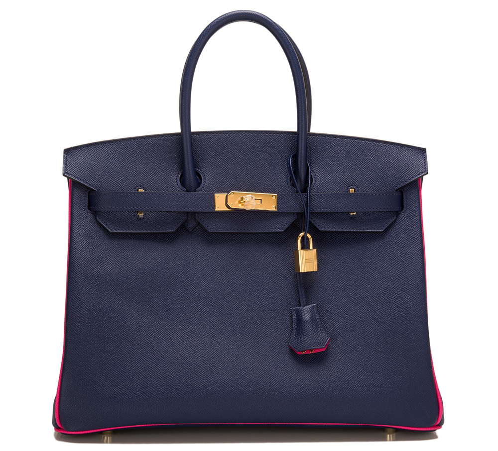 Hermes-Special-Order-Horseshoe-Stamped-Birkin-in-Sapphire-and-Rose-Tyrien-Epsom-Leather-35cm